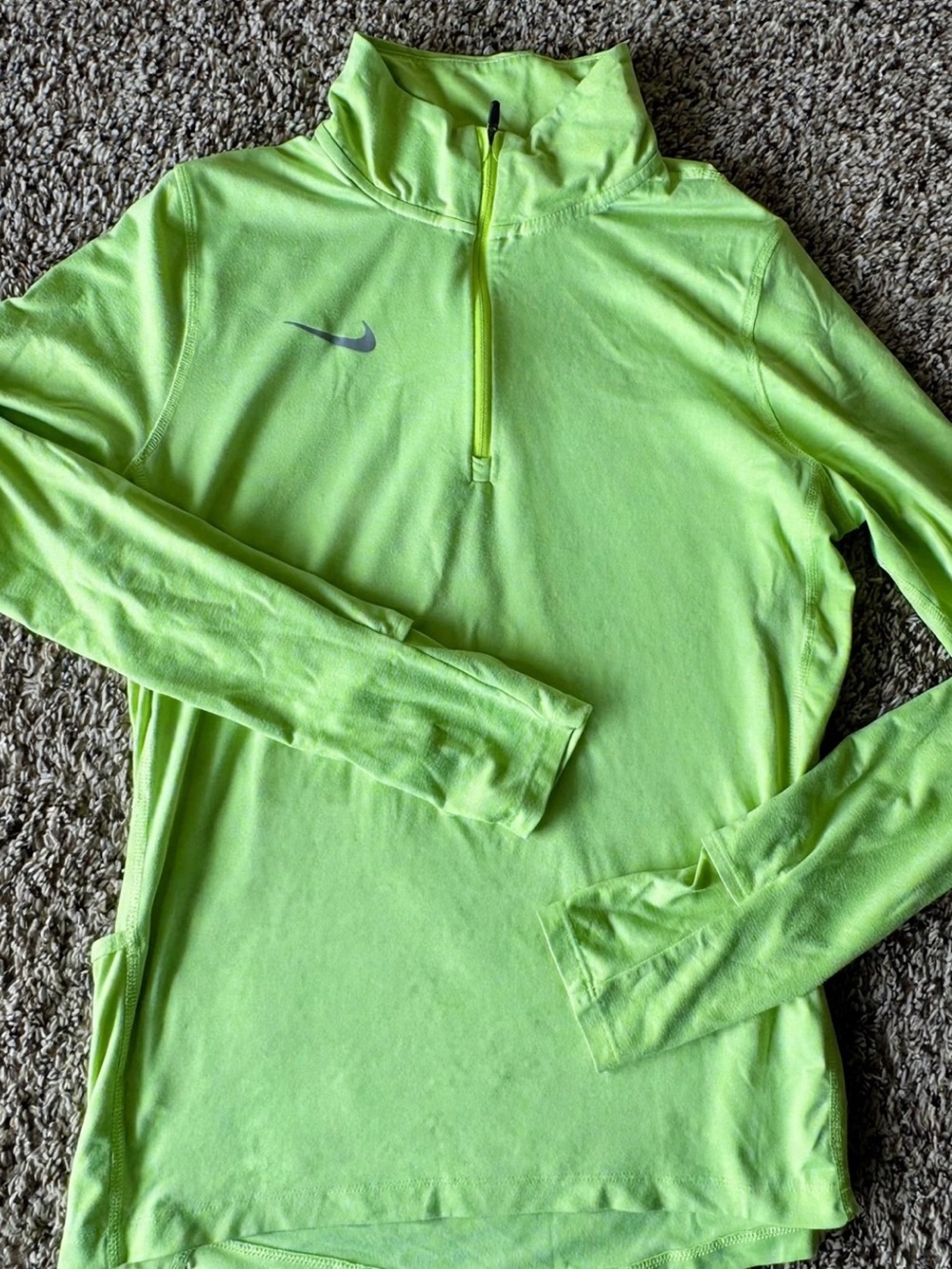 Nike long SWIFT DRI FIT UV running shirt size small